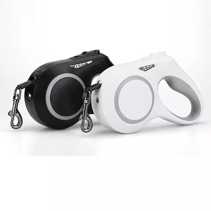 Automatic Retractable LED Dog Leash , Safe Night Walks
