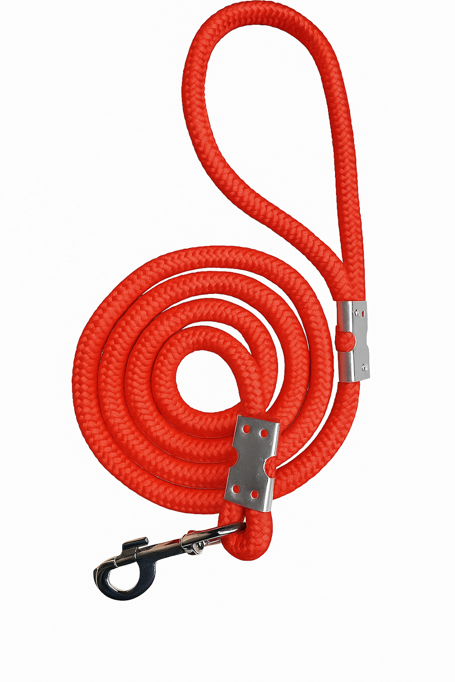 Ergonomic dog leash handle