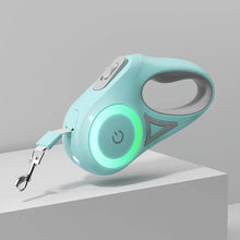 Automatic Retractable LED Dog Leash , Safe Night Walks