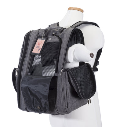 Plush pet travel bag