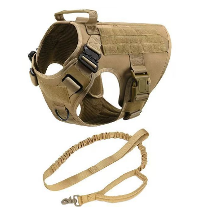 military style dog harness