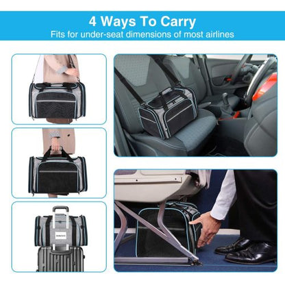 ventilated pet travel bag