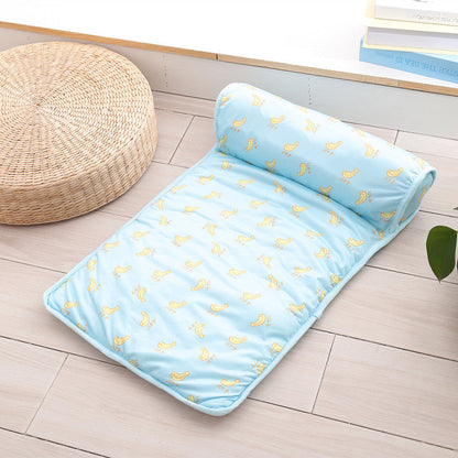 cushioned cat bed